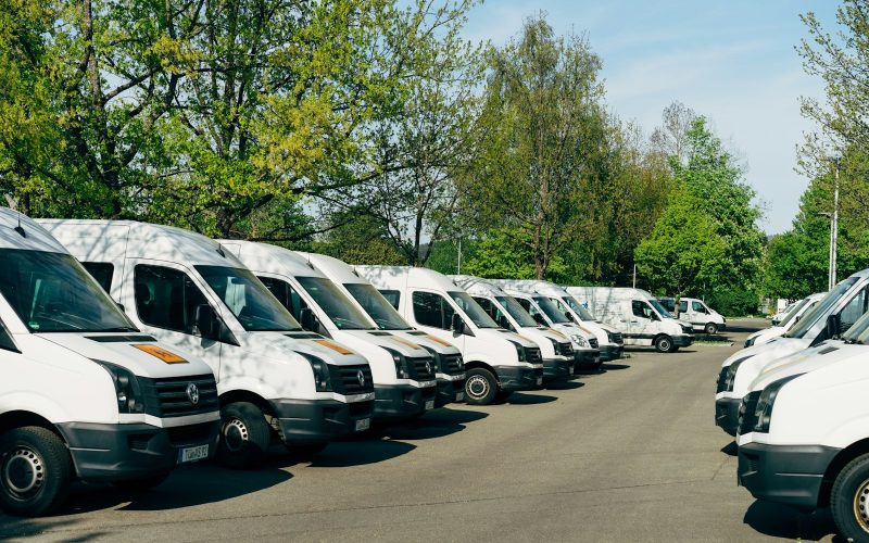 cars parked on parking lot during daytime